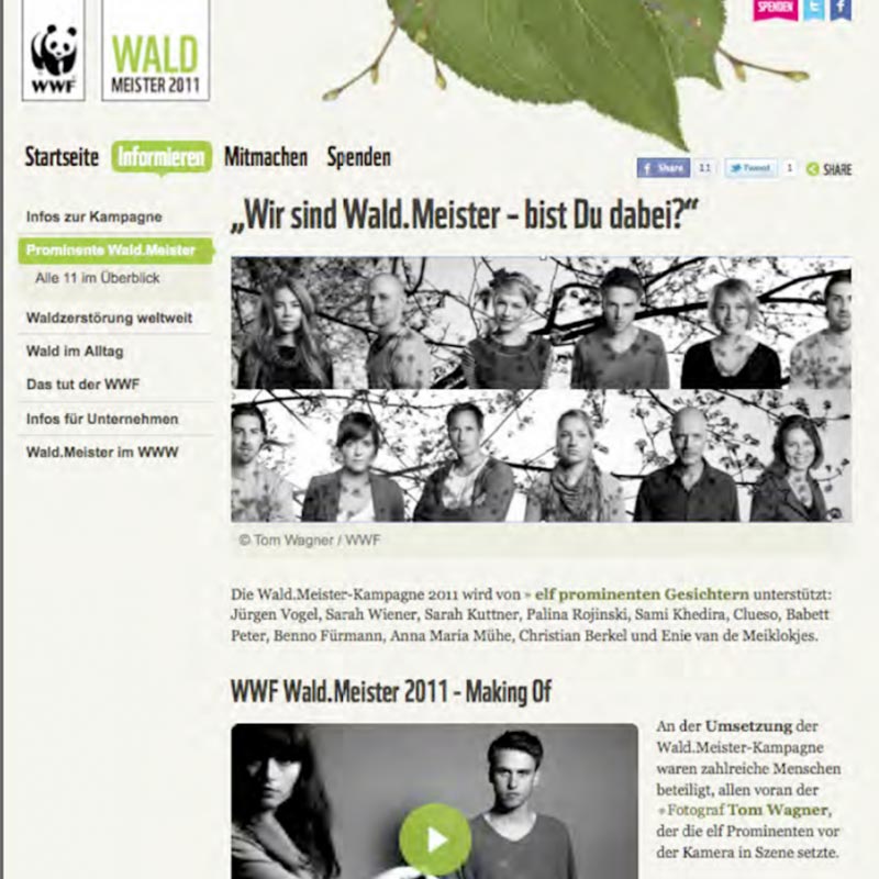 Kampagnentext für den WWF von Christoph Bauer