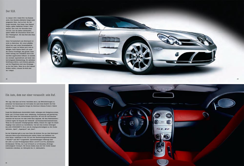 Broschüre, Kunde: Mercedes-Benz, Agentur: Springer & Jacoby Design UK Ltd.